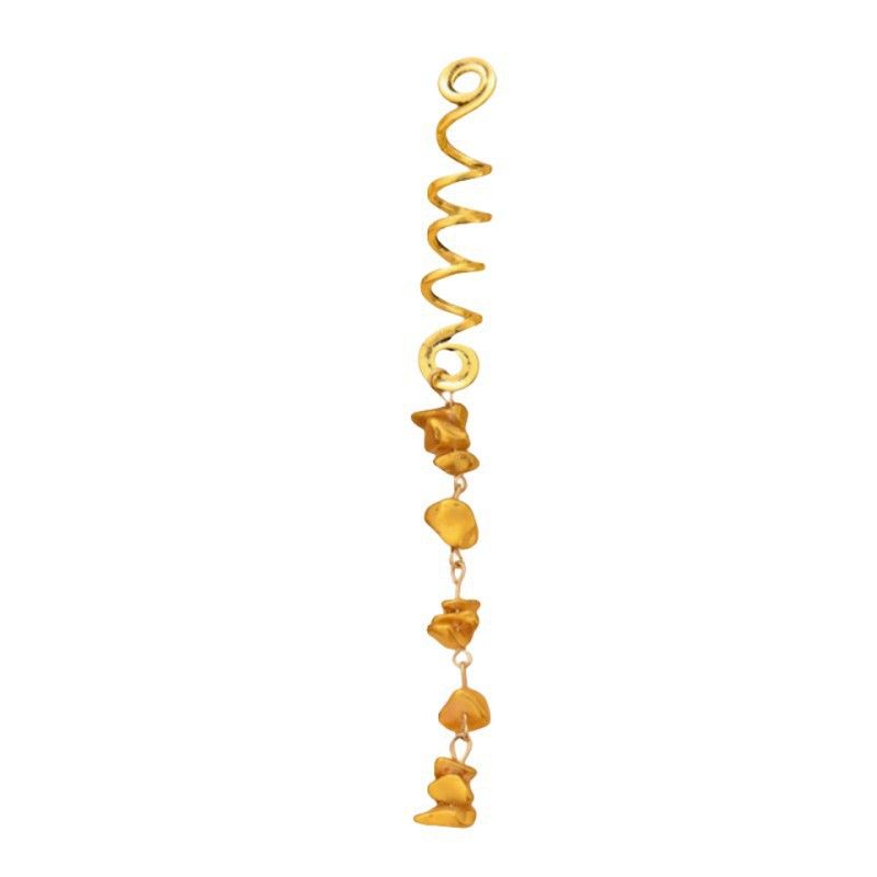 Fermaglio per capelli in metallo turchese, unico e alla moda, anello per capelli lungo e irregolare geometrico, accessorio per capelli più venduto per le donne_voghion.com