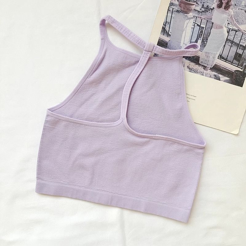 Gilet da yoga fitness a maniche corte da donna con bella schiena ed elevata elasticità, colore puro, traspirante e assorbente del sudore_voghion.com