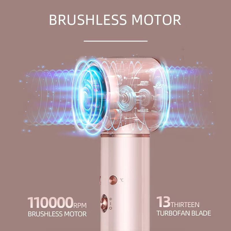Curling Iron 5-in-1 High-Speed Negative Ion Care Strong Wind High Power Quick-Dry 3-in-1 Hair Dryer_voghion.com