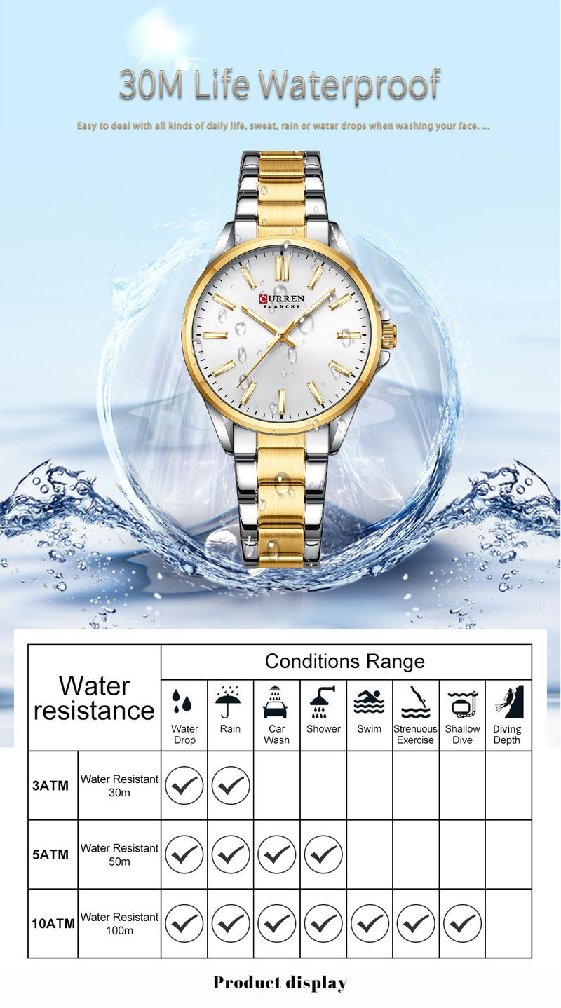 Elegant Women's Waterproof Quartz Watch With Small Round Dial, Casual Timepiece For Everyday Wear Fashion Quartz Watch Couple Women's Watch_voghion.com