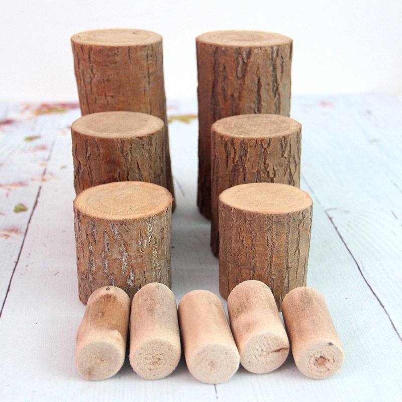 Original Ecological Stake Decoration Pile Kindergarten Handmade DIY Ornament Home Creative Wooden Internet Celebrity_voghion.com