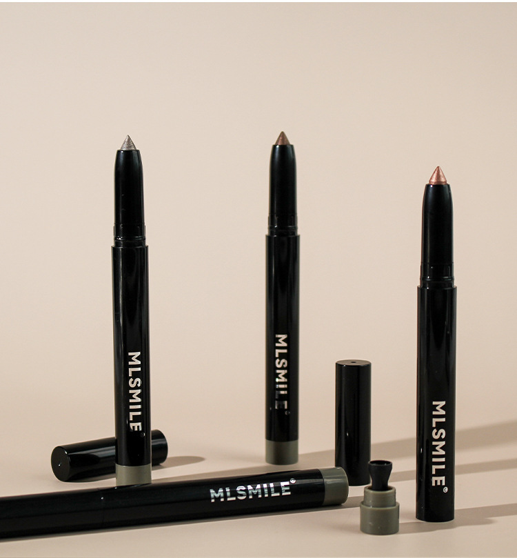 Eight Color Pearlescent Eye Shadow Stick Is Popular To Brighten High Gloss Sleeping Silkworm Pen Lazy People's Monochrome Eye Shadow Makeup_voghion.com