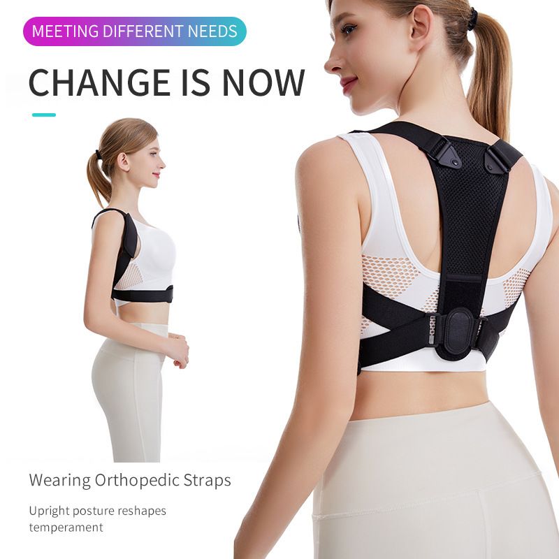Factory wholesale adult hunchback posture correction belt back fixed correction invisible shoulder shaping posture correction belt_voghion.com