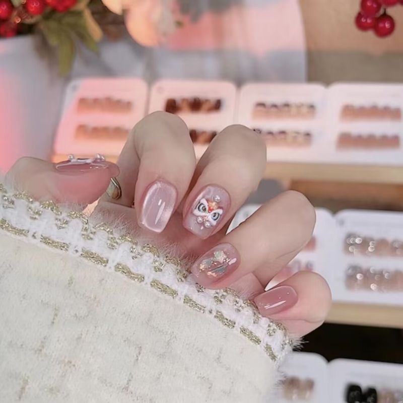 30 lion awakening powder cat eye wearing products, patches, new year whitening nail patches_voghion.com