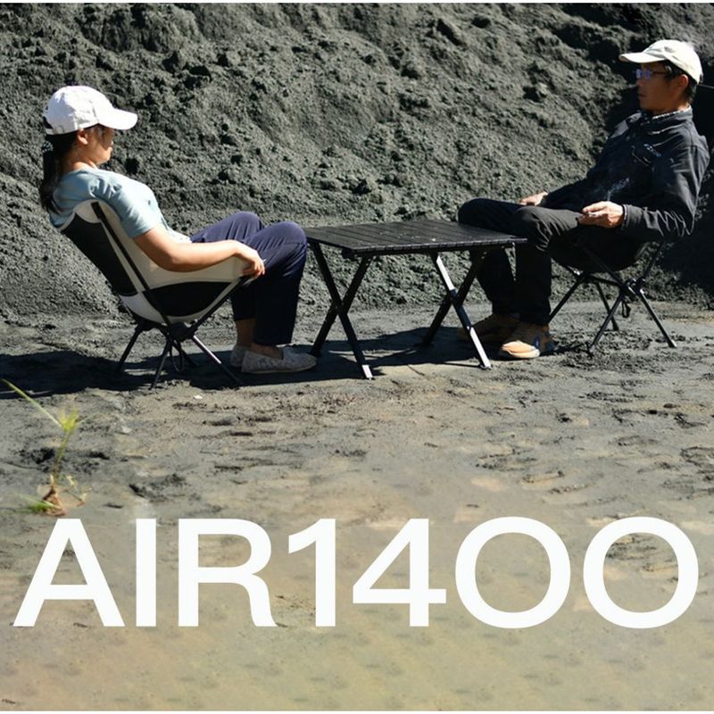 Outdoor Breathable Moon Lightweight Portable Space Folding Chair With Backrest, Fishing Beach Camping Chair, High Back_voghion.com