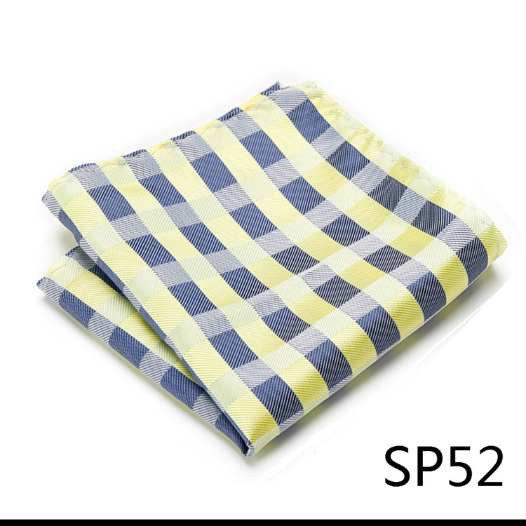 Heren Brits patroon effen kleur polyester zijden vierkante sjaal bruiloft pak zakdoek overhemd klaar op voorraad_voghion.com
