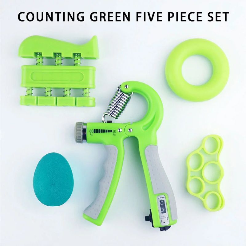 Men's Professional Arm Muscle Set Grip Strengthener Exercise Rehabilitation Training Finger Fitness Adjustable Silicone_voghion.com