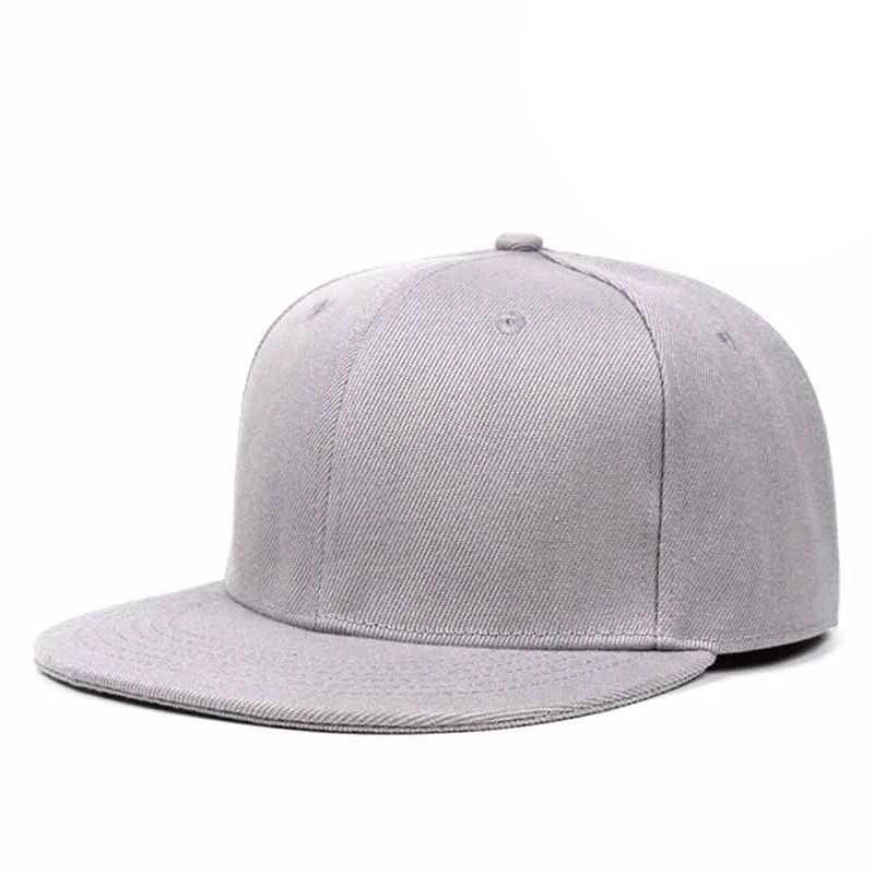Rear sealing fully wrapped duckbill men's and women's fashionable baseball cap, solid color flat brim hip-hop hat_voghion.com