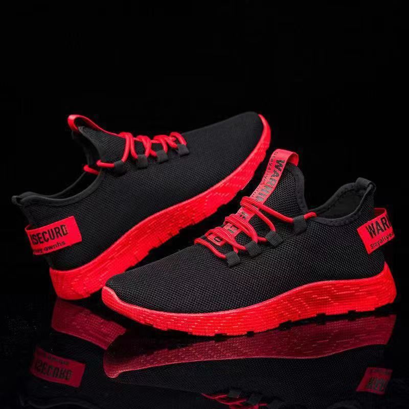 Glide Trendy New Breathable Lightweight Student Sneakers Casual Comfortable Korean Style Men's Fashion Running Shoes_voghion.com