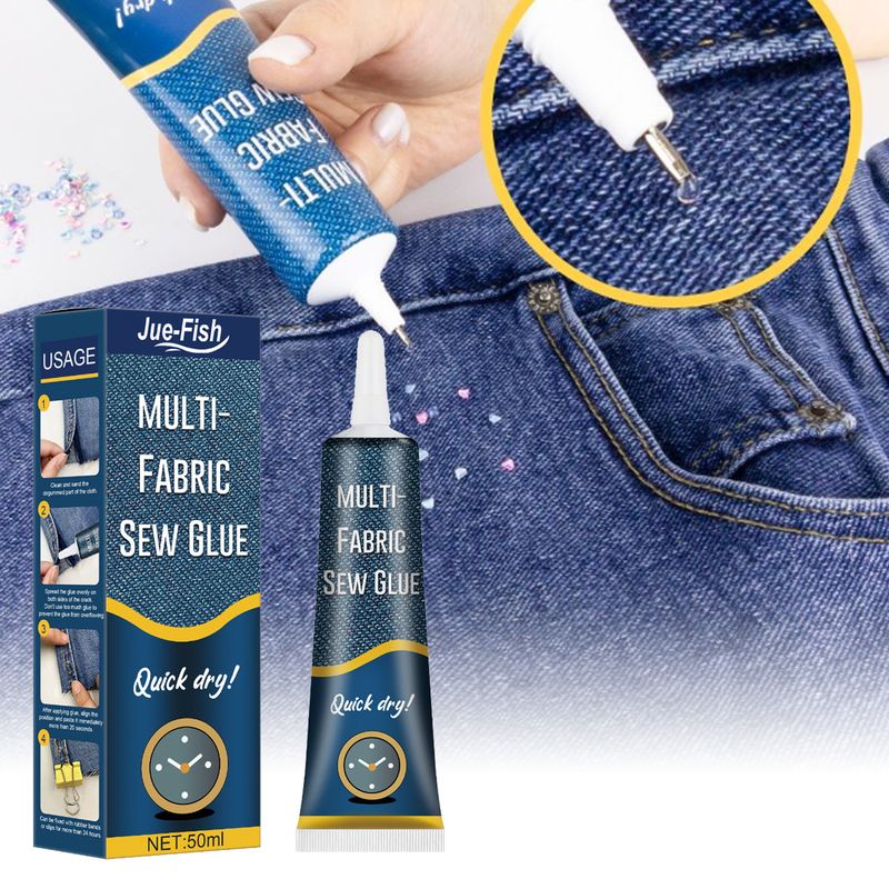 Fabric Repair Glue, Clothing Special Glue, Printing Pants Insoles, Jeans, Ripped Fabric Glue_voghion.com