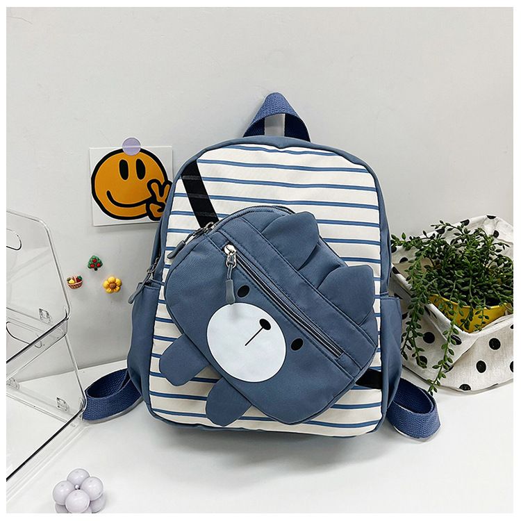 Andralyn Modny plecak dziecięcy Nowy plecak z kreskówkowym misiem Uroczy plecak dla uczniów szkół podstawowych_voghion.com