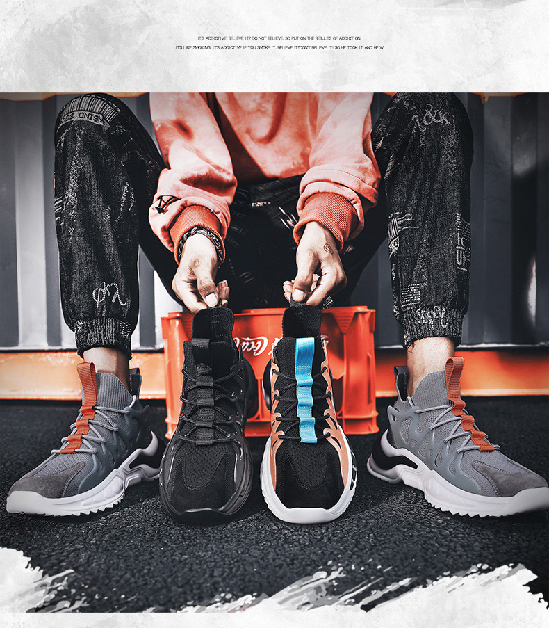 Cross Border Plus Size Herrenschuhe Frühling und Sommer Neue Mesh Daddy Dicke Sohle Erhöhte Kokosnuss Alle Match Sports_voghion.com