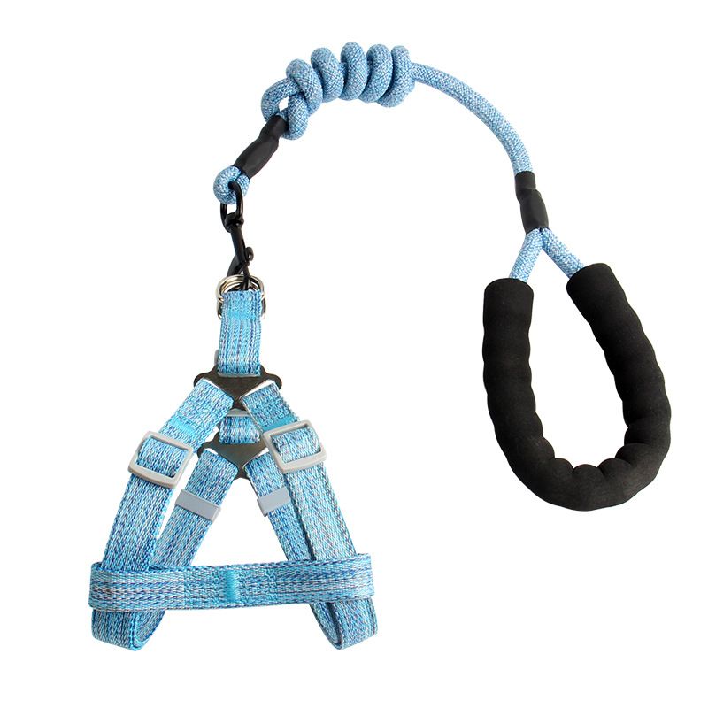 Forniture per guinzagli con imbracatura a corda rotonda per cani di piccola e media taglia, molto vendute_voghion.com