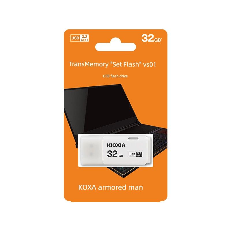 Pen drive USB criativo de alta velocidade Qixia Toshiba 32GB Falcon 3.0 128GB para carro e negócios 64GB_voghion.com