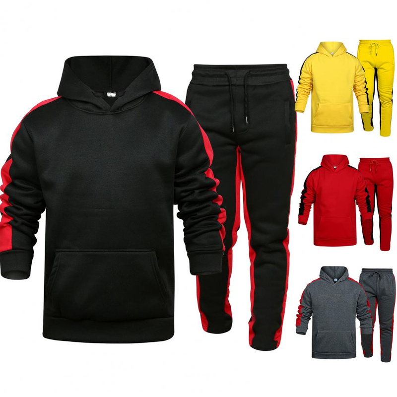 Herren-Trainingsanzüge, 2-teilig, 2022, Herbst und Winter, Join-Anzüge, Sets, Sweatsuits, Hoodies, Jacken und Sporthosen für Herren_voghion.com