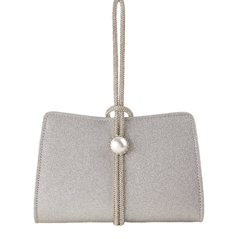 Frauen Abendkleid Tasche Dekorative Perle Strass Premium Mini Handtasche Für Hochzeit Geburtstag Party_voghion.com