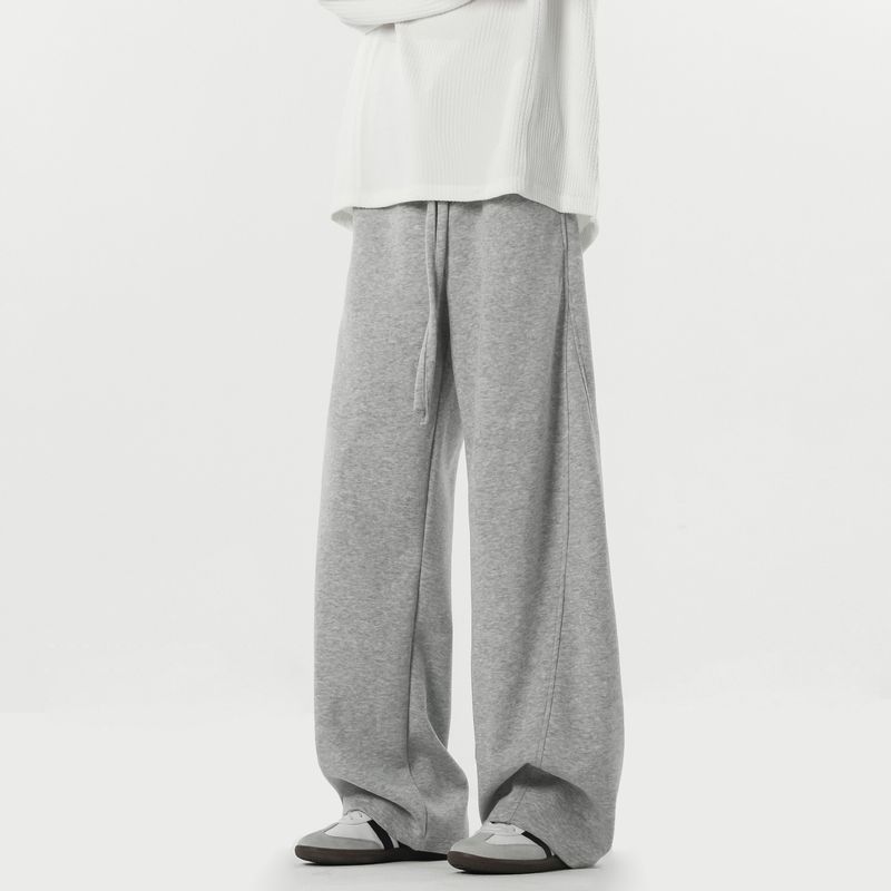 Retro High Street Cargo-broek voor heren - Oversized joggingbroek met rechte pijpen en patchworkdesign, streetwear-essentials voor een casual en stedelijke stijl_voghion.com