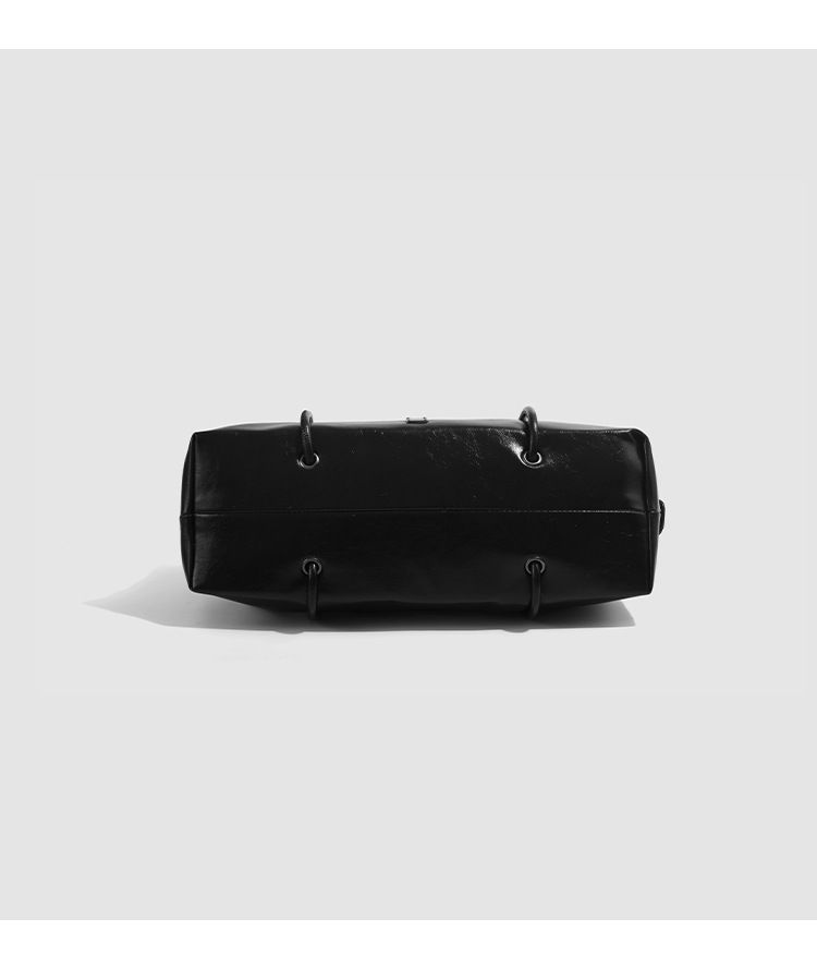 Borsa a cuscino Boston elegante e spaziosa: borsa a tracolla minimalista di grande capacità per palestra, spostamenti e uso quotidiano._voghion.com