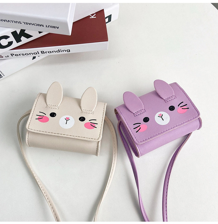 Aranyos Nyúl Baba Lány Kis Crossbody Táskák Rajzfilm Gyerekek Fiúk Mini Aprópénz Erszény Kézitáskák Gyermek Kiegészítők Kis Válltáska_voghion.com