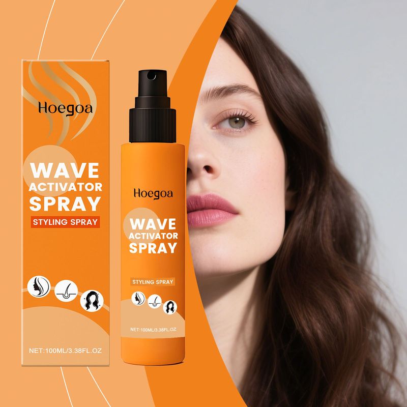 Spray per capelli idratante rinfrescante leggero senza risciacquo Hoegoa con olio essenziale nutriente_voghion.com