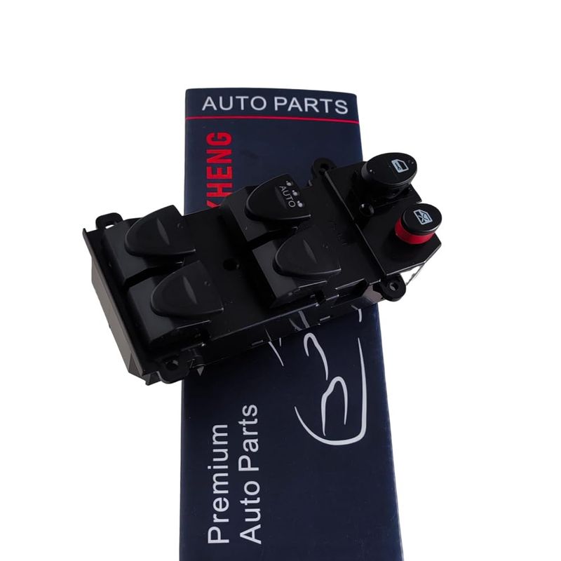 Interruttore alzacristallo elettrico anteriore sinistro lato guida compatibile con Honda Civic 2006-2011 35750-SNA-A130-M1_voghion.com