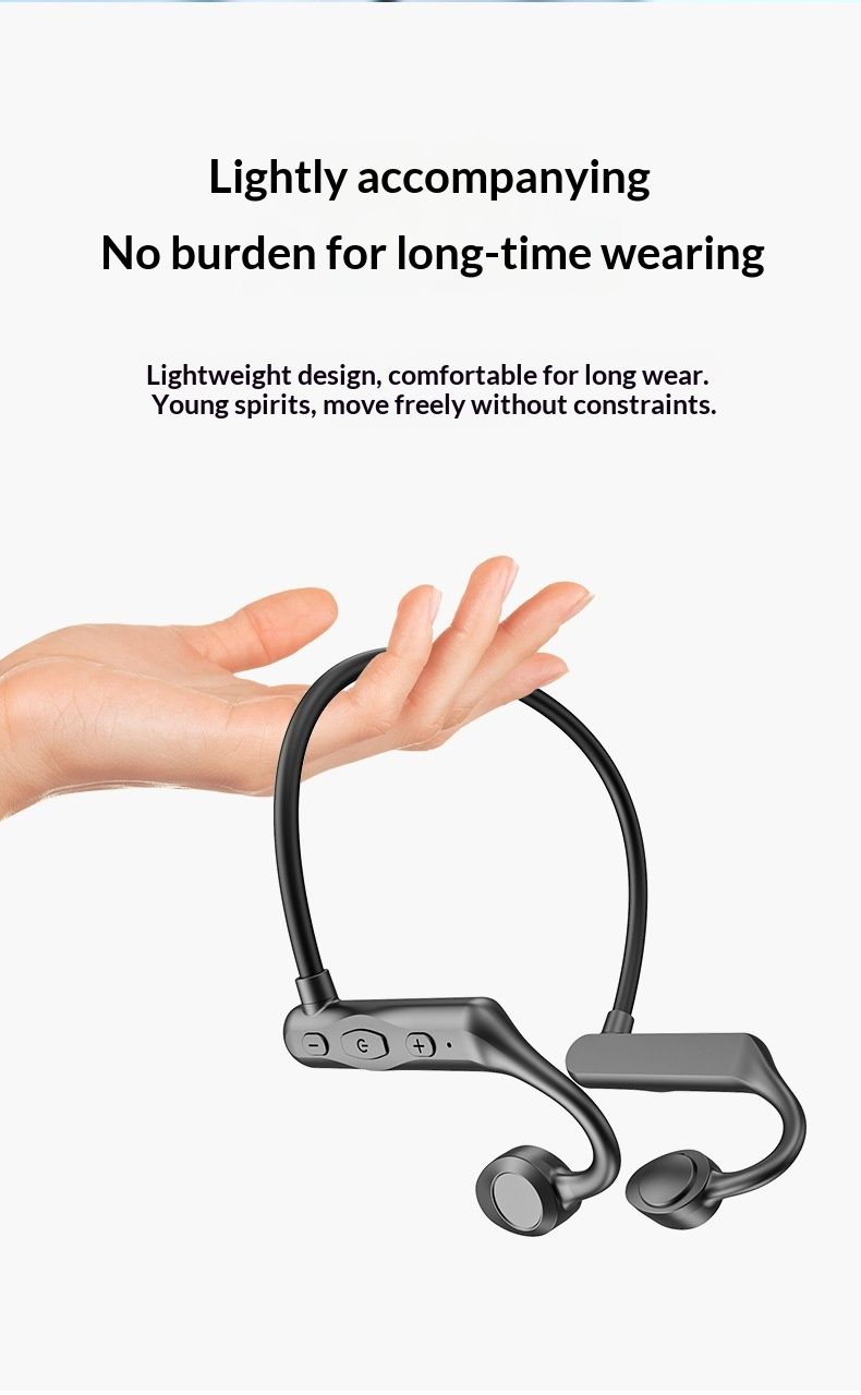 New Advantage In-Ear Air Conduction Wireless Earphones For Running Sports Anti-Drop Cross-Border Bluetooth Earphone_voghion.com