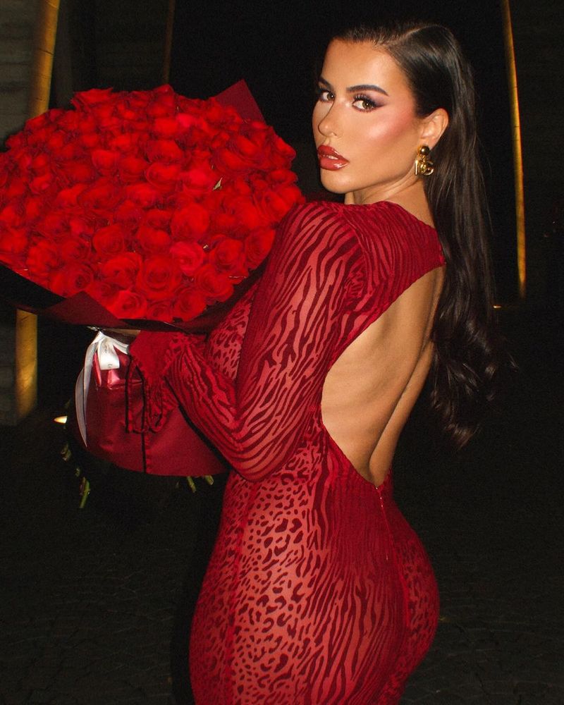 2024 Autumn New Fashion Mesh Sexy Perspective Leopard Pattern Butt Wrapped Open Back Long Dress For Women_voghion.com