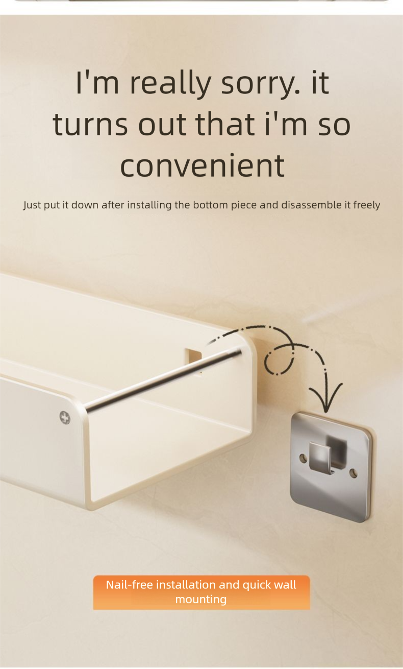 Luxury Kitchen Rack No-Drill Wall-Mounted Salt Seasoning Jar Storage Box Spice Organizer_voghion.com