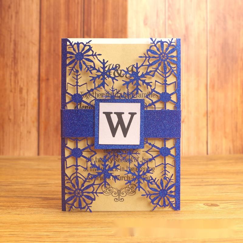 Foreign Trade Christmas Pattern Greeting Birthday Party Card Wedding Invitation_voghion.com