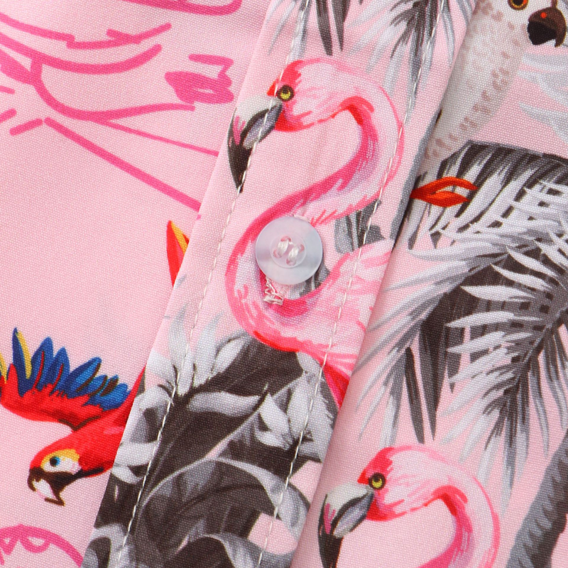 2024 Nuova camicia hawaiana stampata a maniche corte da uomo alla moda sulla spiaggia_voghion.com