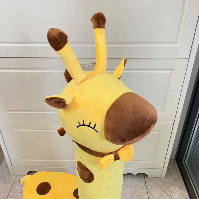 Fertige Milchflaschendosen Fertiges Milchpulverfass Handgemachte Transformation Giraffensofabezug Giraffenbezug Giraffensitzhockerbezug_voghion.com
