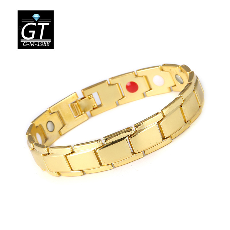 Yunjin afneembare magnetische armband magnetische armband voor heren van legering_voghion.com