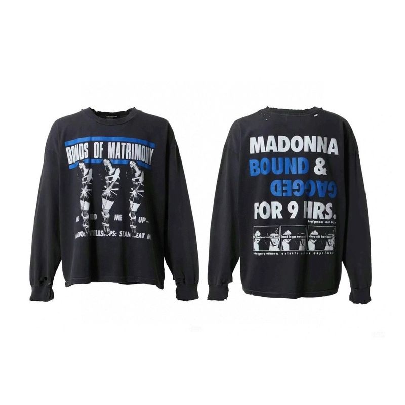 New ERD Melancholy Rich Seco Generation High Street Character Print Unisex Loose Casual Long Sleeve T-Shirt Trey_voghion.com