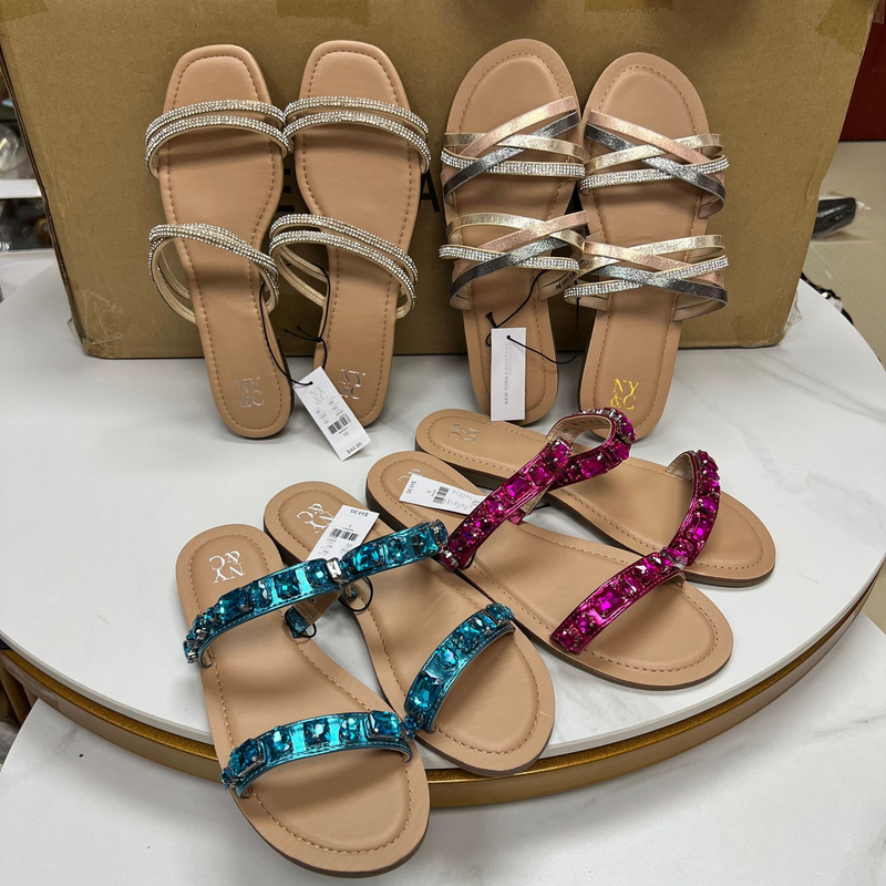 Women's Shoes trendy flat large size women's slippers_voghion.com