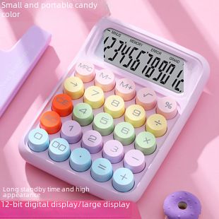 Dopamine stem Calculator desktop zonne-energie dual power computer Financiën Kantoor speciale Calculator_voghion.com