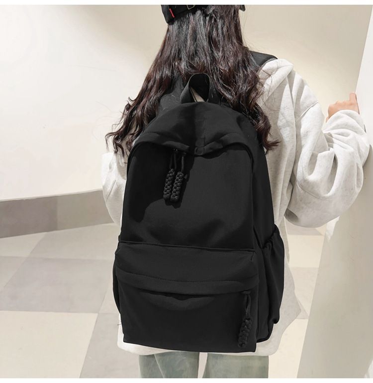 Zainetto studentesse, stile Instagram, versione coreana minimalista, zaino junior casual, grande capacità,_voghion.com