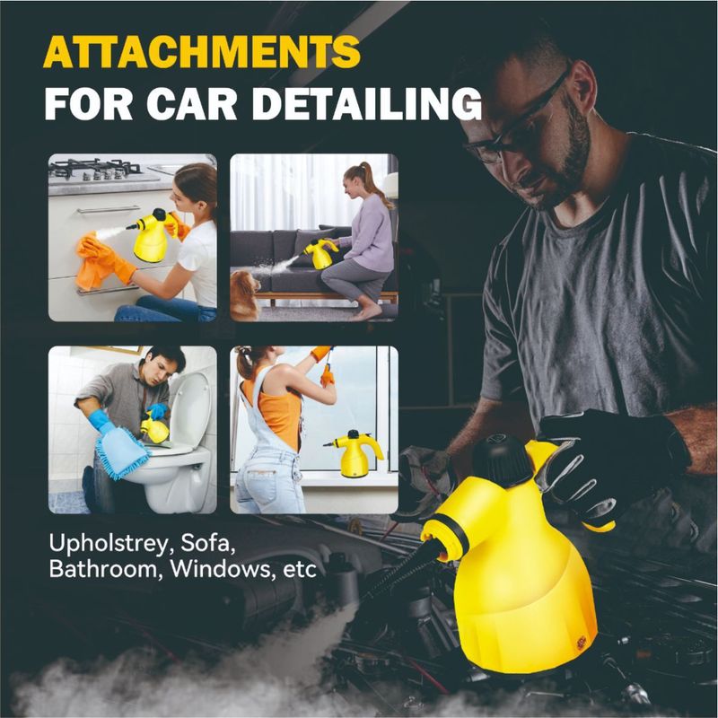 Máquina portátil de alta temperatura, gerador de vapor multifuncional, vapor de óleo de cozinha e carro, máquina de limpeza doméstica_voghion.com