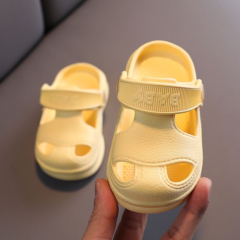 Eva Kinderhausschuhe, Sommerloch-Babysandalen, rutschfeste Strandschuhe mit weicher Sohle für Jungen, Sandalen und Hausschuhe für Mädchen_voghion.com