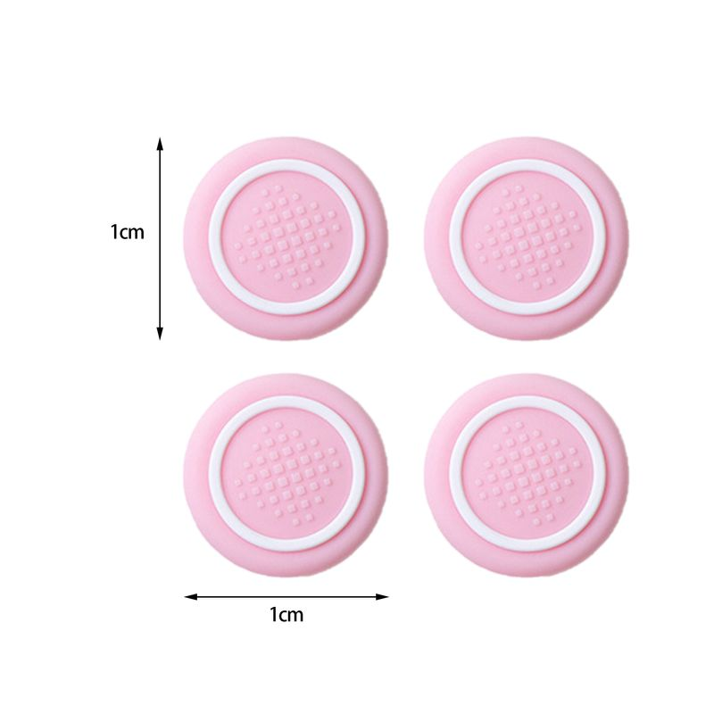 Xinweiqing 4 Stéck komfortabelt Grip Spot Design enk Passform verbessert Reibung Silikon Spillkonsol Joystick Schutzhülle_voghion.com