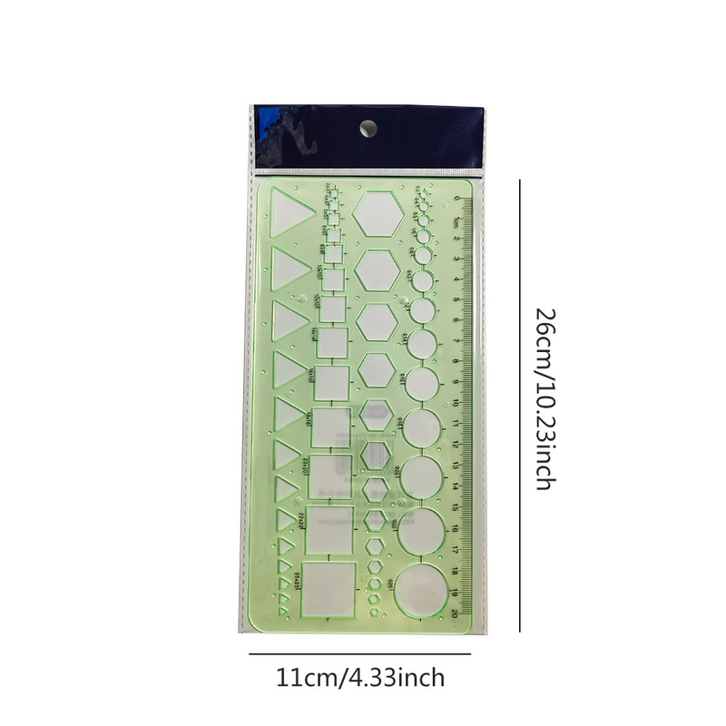 DIY Design Drawing Circle Sewing Drawing Tool Hollow out Drawing Plastic Template_voghion.com