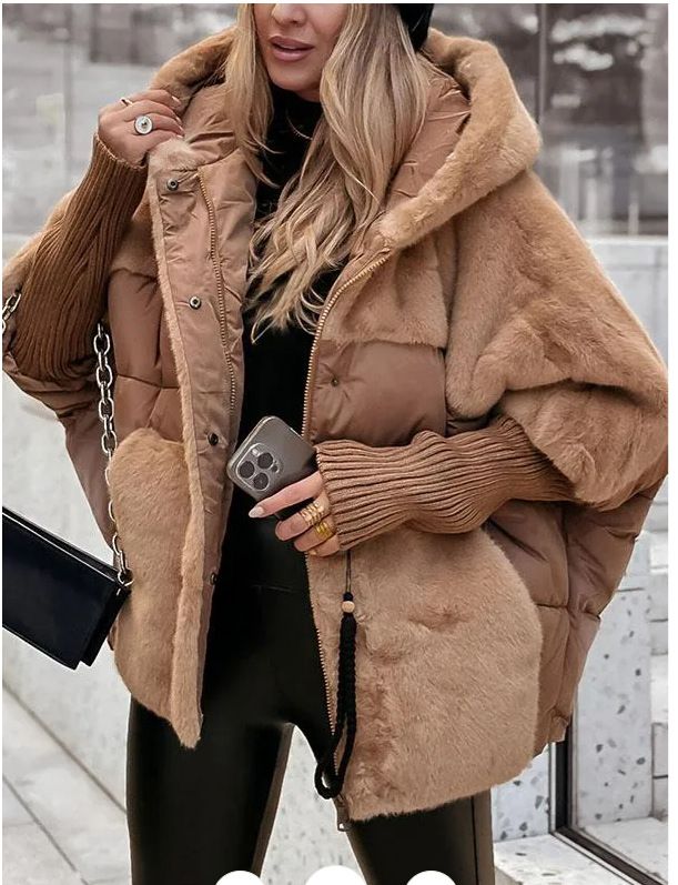 Women's neie Stil lockere Wantermantel_voghion.com