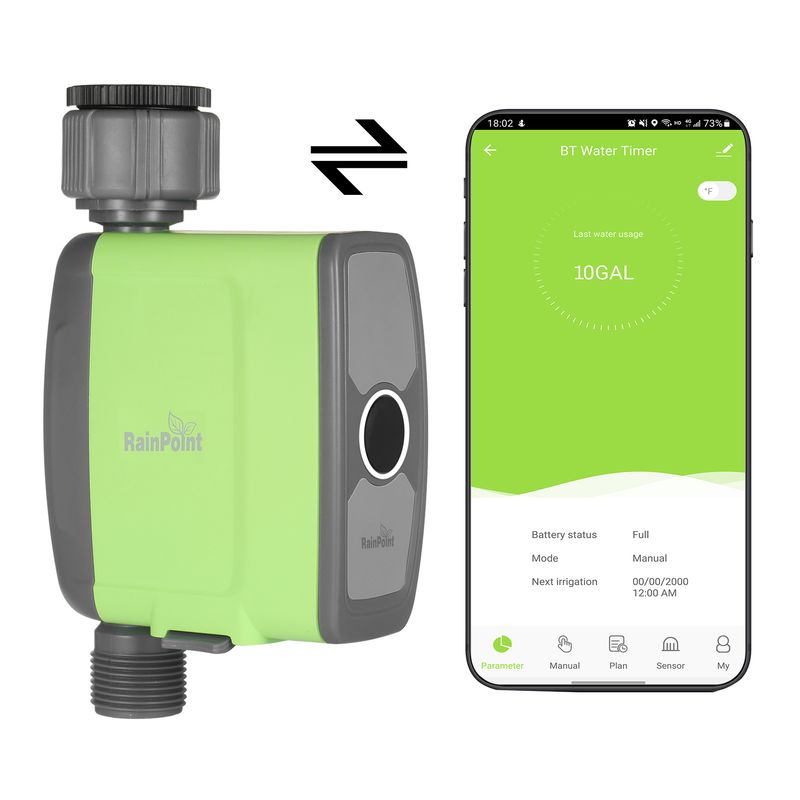 Programabilni BT WiFi timer za vodu, timer za crijevo i slavinu, vanjski mjerač protoka vode na baterije, automatski sustav za zalijevanje i prskanje_voghion.com