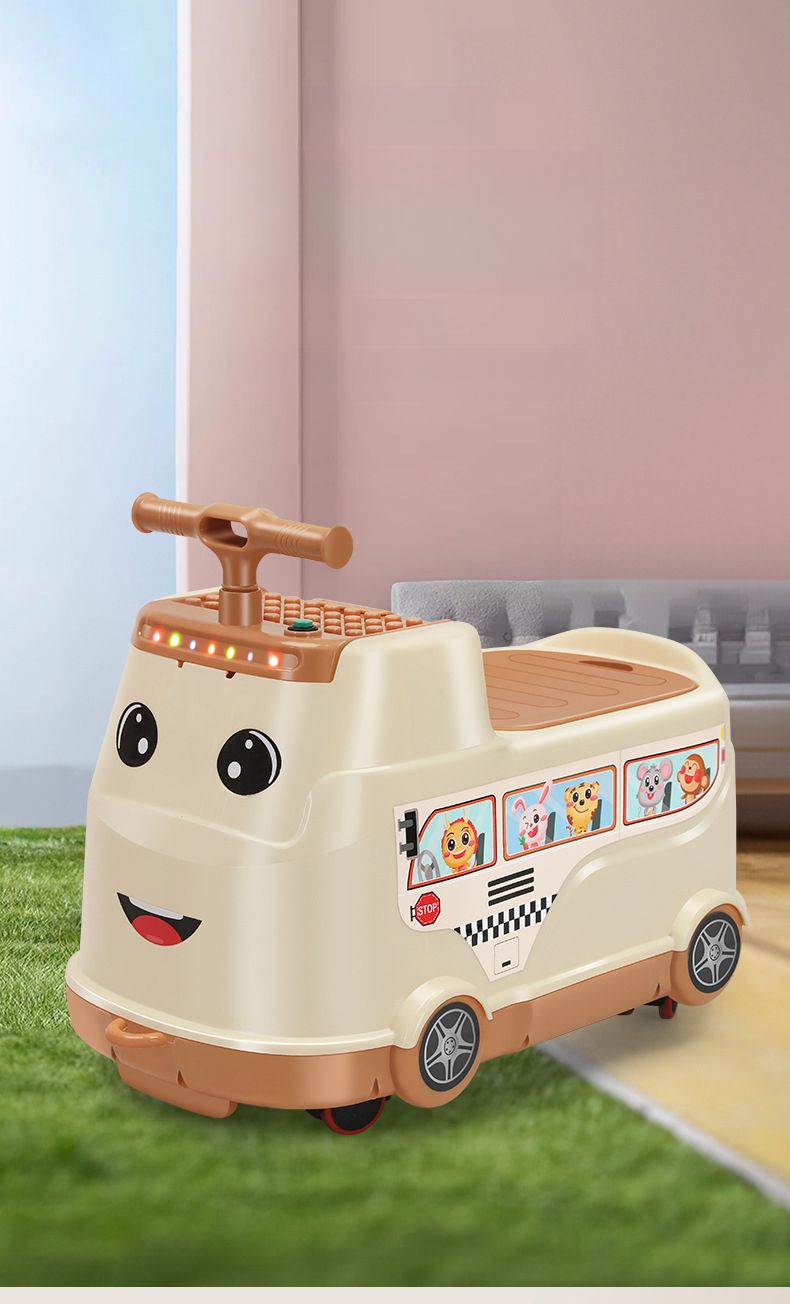 Laufrad für Kinder von 1-3-6 Jahren, Kinder-Elektroauto, pedalbetriebener Vierradroller für Kinder, Lernspielzeug_voghion.com