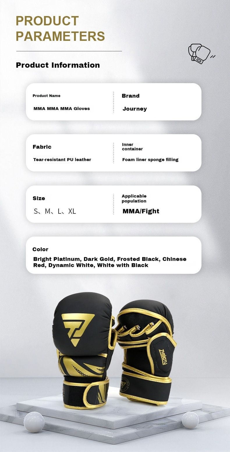 ZTTY Boxhandschuhe mit verdicktem Innenfutter, Handschuhe für Erwachsene, Sanda-Training für Männer und Frauen, Kämpfen, Boxsackhandschuhe, UFC_voghion.com