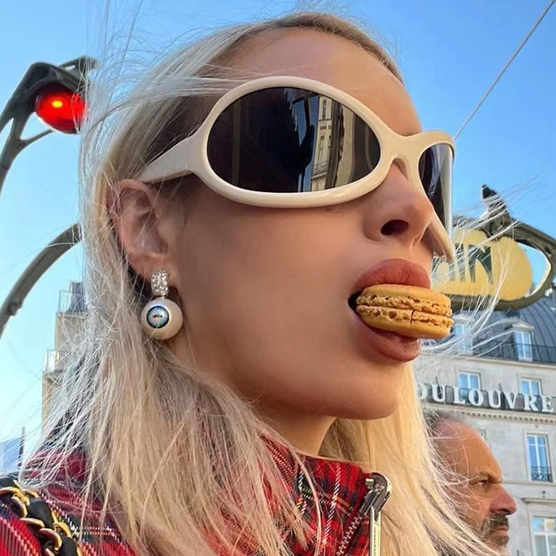 ActiveGo Cro-Border Futuritic Large Frame 2023 New Y2K European And American Exaggerated Hot Girl Internet Celebrity_voghion.com