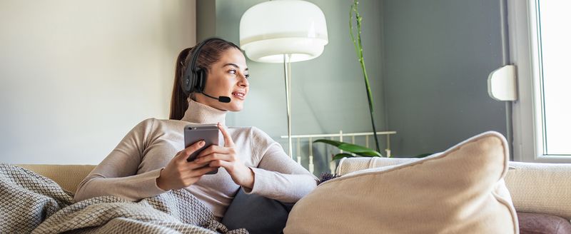 Headset, Bluetooth With Microphone,Wireless On-Ear Headset For Computer Cell Phone Trucker Home Office_voghion.com