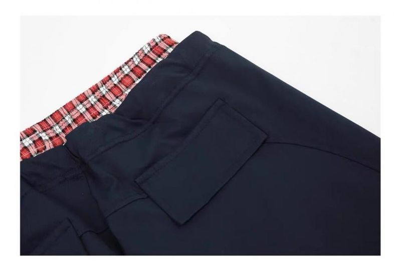 Men's Trendy Casual Jogger Pants With Drawstring - Straight Leg Loose Fit Athletic Sweatpants For Plus Size - Solid Color Polyester Blend_voghion.com