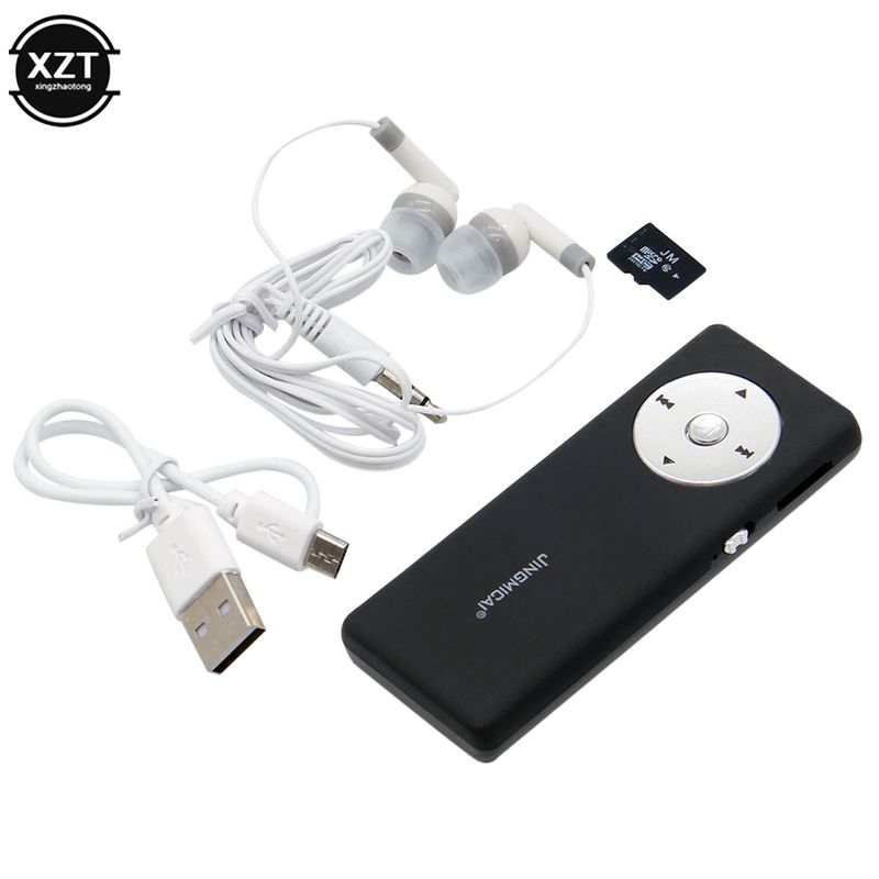 Prenosni mini MP3 USB predvajalnik za študente, športni MP3 predvajalnik glasbe, učenje, šport, učne potrebščine, pošlji pomnilniško kartico_voghion.com