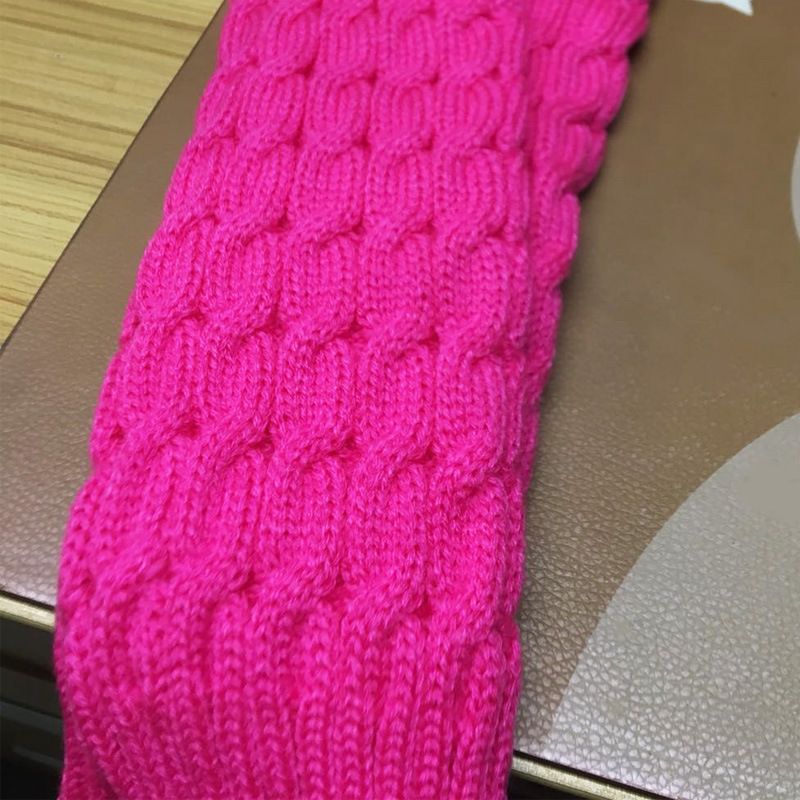 Grobe Wollsocken, Beinwärmer, gestapelte Socken im koreanischen Stil, gestrickte Beinabdeckungen für Herbst und Winter, grenzüberschreitende, achtstellige, gedrehte Beinschutzstiefel_voghion.com