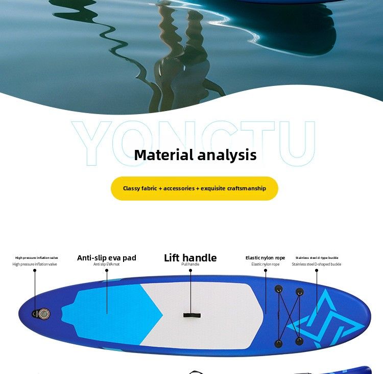 Tabla de surf de remo inflable para deportes acuáticos_voghion.com